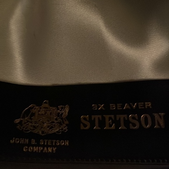 Stetson Fedora. 3X Beaver. - Picture 4 of 5